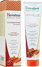 Парфумерія, косметика Органічна зубна паста з корицею - Himalaya Herbals Botanique Complete Care Toothpaste Simply Cinnamon