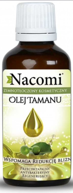 Олія для волосся з екстрактом таману - Nacomi — фото N1