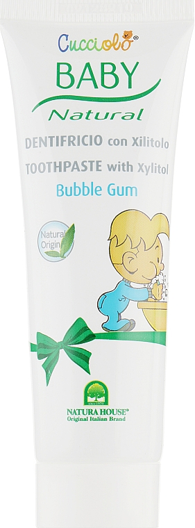 Зубна паста «Жувальна гумка» - Natura House Baby Cucciolo Toothpaste — фото N2