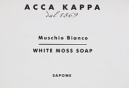 Туалетное мыло - Acca Kappa White Moss Soap  — фото N4