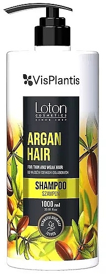 Шампунь для волос с аргановым маслом - Vis Plantis Loton Argan Hair Shampoo — фото N2