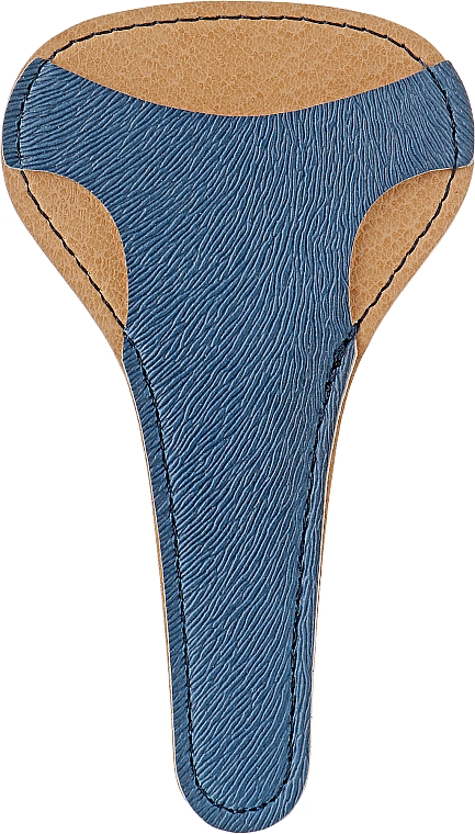 Чехол для ножниц из кожзаменителя MS-101B2, синий - Zauber — фото N1