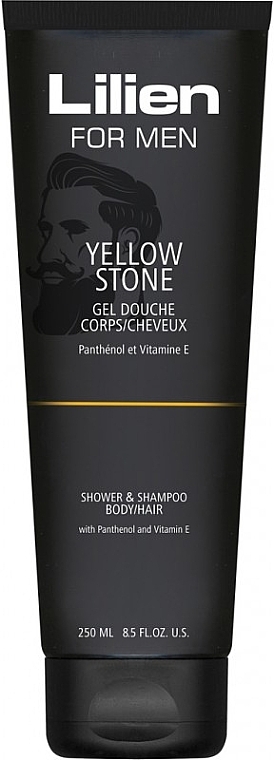 Шампунь-гель для душа - Lilien Yellow Stone Shampoo & Shower Gel — фото N1