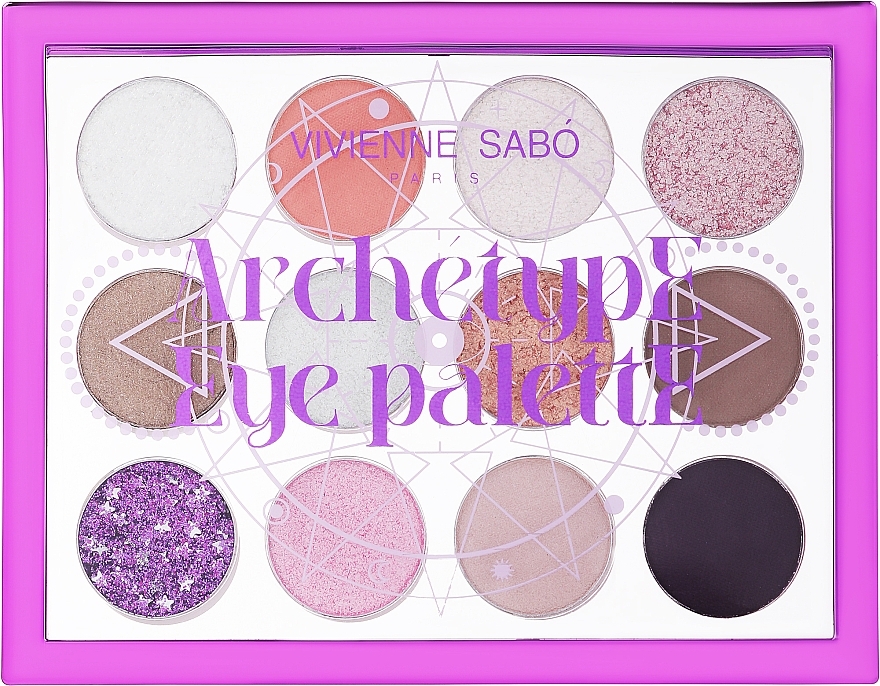 Палетка теней для век - Vivienne Sabo Archetype Eye Palette — фото N3