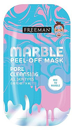 Маска для обличчя "Очищення пор" - Freeman Marble Pore Cleansing Peel-Off Mask — фото N1