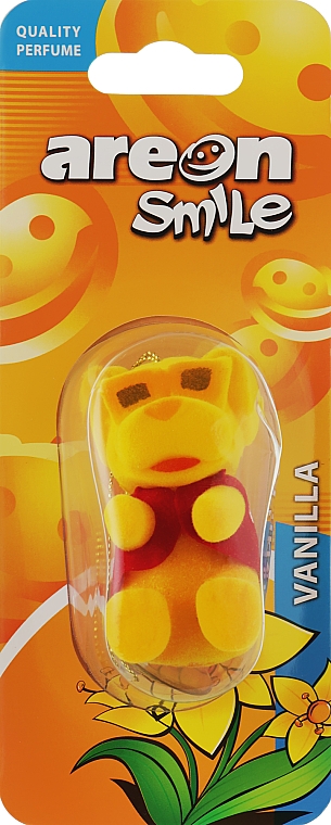 Ароматизатор-іграшка для повітря у вигляді собачки "Ваніль" - Areon Smile Toys Vanilla — фото N1