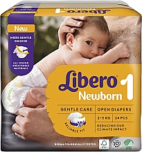 Підгузки Newborn 1 (2-5кг), 24 шт. - Libero — фото N4