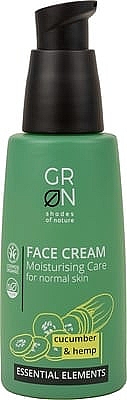 Крем для обличчя - GRN Essential Elements Cucumber & Hemp Face Cream — фото N1