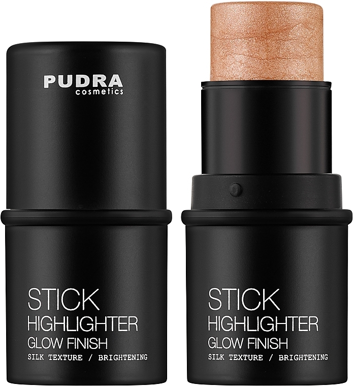 Хайлайтер-стік для обличчя - Pudra Cosmetics Stick Highlighter Glow Finish