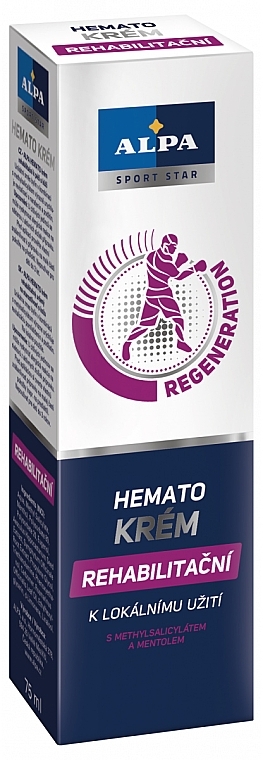 Відновлювальний крем для тіла - Alpa Hemato Rehabilitation Cream — фото N1