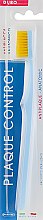 Парфумерія, косметика Зубна щітка "Контроль нальоту" жорстка, блакитна - Piave Toothbrush Hard