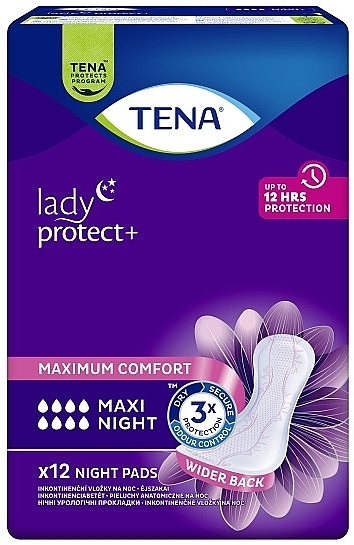 Урологические прокладки TENA Lady Maxi Night, 12 шт. - TENA — фото N2