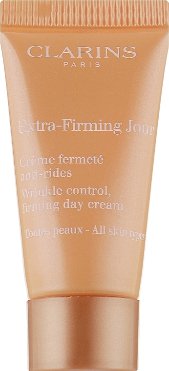 Дневной подтягивающий регенерирующий крем против морщин - Clarins Extra-Firming Day Wrinkle Lifting Cream For All Skin Types (мини)