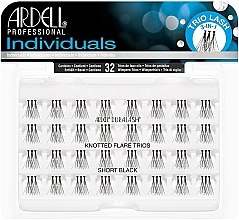 Парфумерія, косметика Накладні вії - Ardell Individuals Duralash Knotted Flare Trio Lashes Short Black