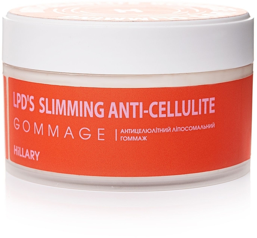 Антицелюлітний ліфтинг-гомаж - Hillary Anti-cellulite Gommage LPD's Slimming — фото N2