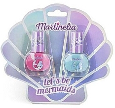 Парфумерія, косметика Набір лаків для нігтів "Русалонька", 2 шт. - Martinelia Lets Be Mermaids Nail Duo Set (nail/polish/2x4ml)