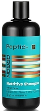 Парфумерія, косметика Шампунь для волосся - Peptid+ Argan Oil Nutritive Shampoo for Dry & Damaged Hair