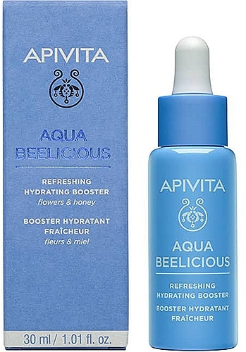 Освежающий и увлажняющий бустер - Apivita Aqua Beelicious Refreshing Hydrating Booster With Flowers