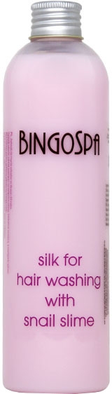 Шампунь для волос - BingoSpa Silk For Hair Washing With Snail Slime