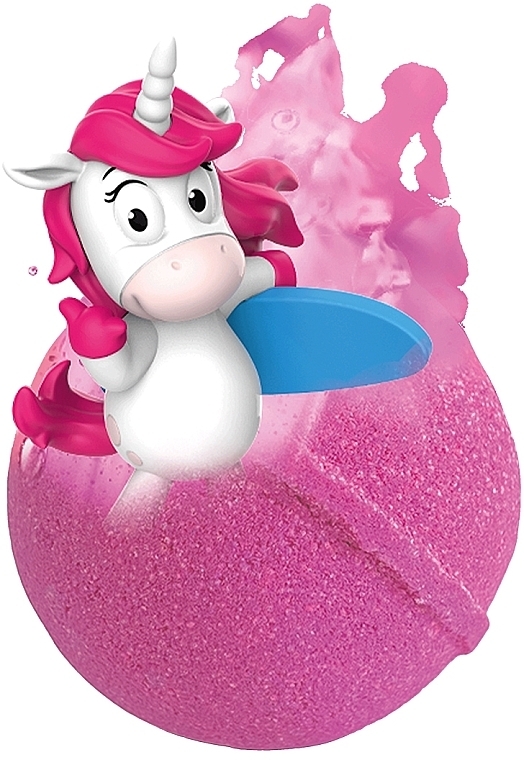 Бомбочка для ванны с сюрпризом "Единорог" - Craze Inkee Unicorn Bath Bomb With Surprise — фото N3
