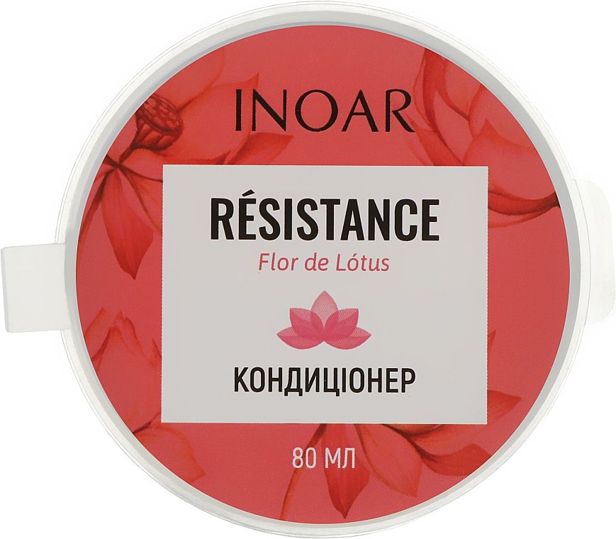 Безсульфатный кондиционер от выпадения волос "Лотос" - Inoar Resistance Lotus Flower Conditioner — фото N5