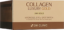 Патчі для очей з колагеном і золотом - 3w Clinic Collagen & Luxury Gold Eye Patch — фото N2