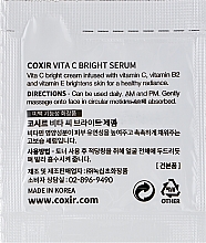 Сироватка для обличчя з вітаміном С - Coxir Vita C Bright Serum (пробник) — фото N2