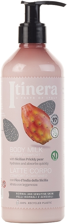 Молочко для тела с опунцией - Itinera Sicilian Prickly Pear Body Milk — фото N1