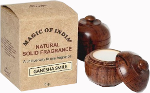 Натуральний крем-парфуми Ganesha Smile - Shamasa — фото N1