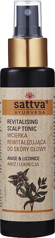 Тоник для кожи головы - Sattva Ayurveda Anise & Licorice Revitalizing Scalp Tonic