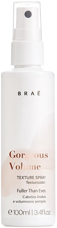 Текстурувальний спрей для надання об'єму волоссю - Brae Gorgeous Volume Texture Spray — фото N1