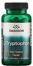 Парфумерія, косметика Харчова добавка "L-триптофан", 500 мг - Swanson L-Tryptophan 500mg