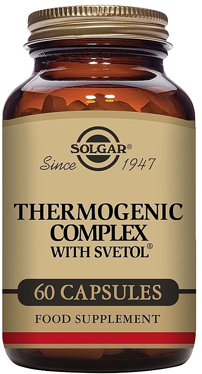 Термогенный комплекс со светолом - Solgar Thermogenic Complex with Svetol — фото N2