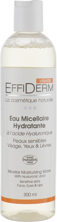 Міцелярна зволожуюча вода - EffiDerm Visage Eau Micellaire Hydratante — фото N1