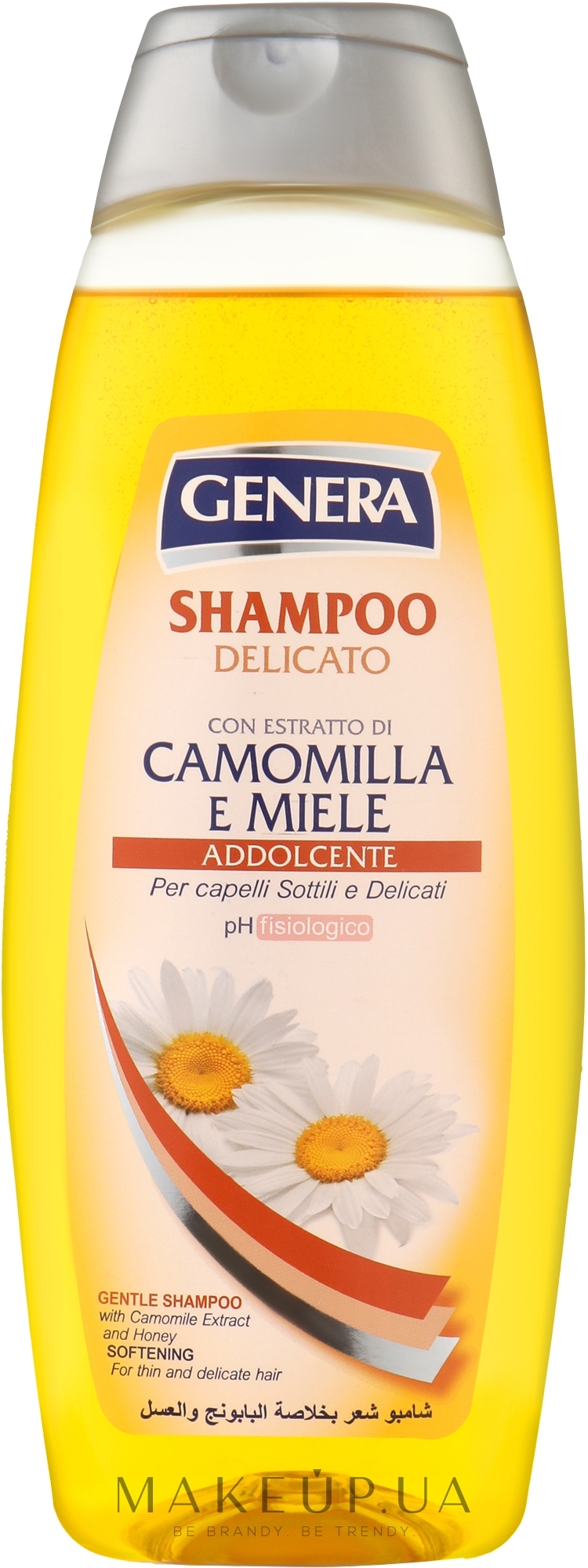 Шампунь для волосся «Ромашка і мед» - Genera Camomile And Honey Shampoo — фото 1000ml