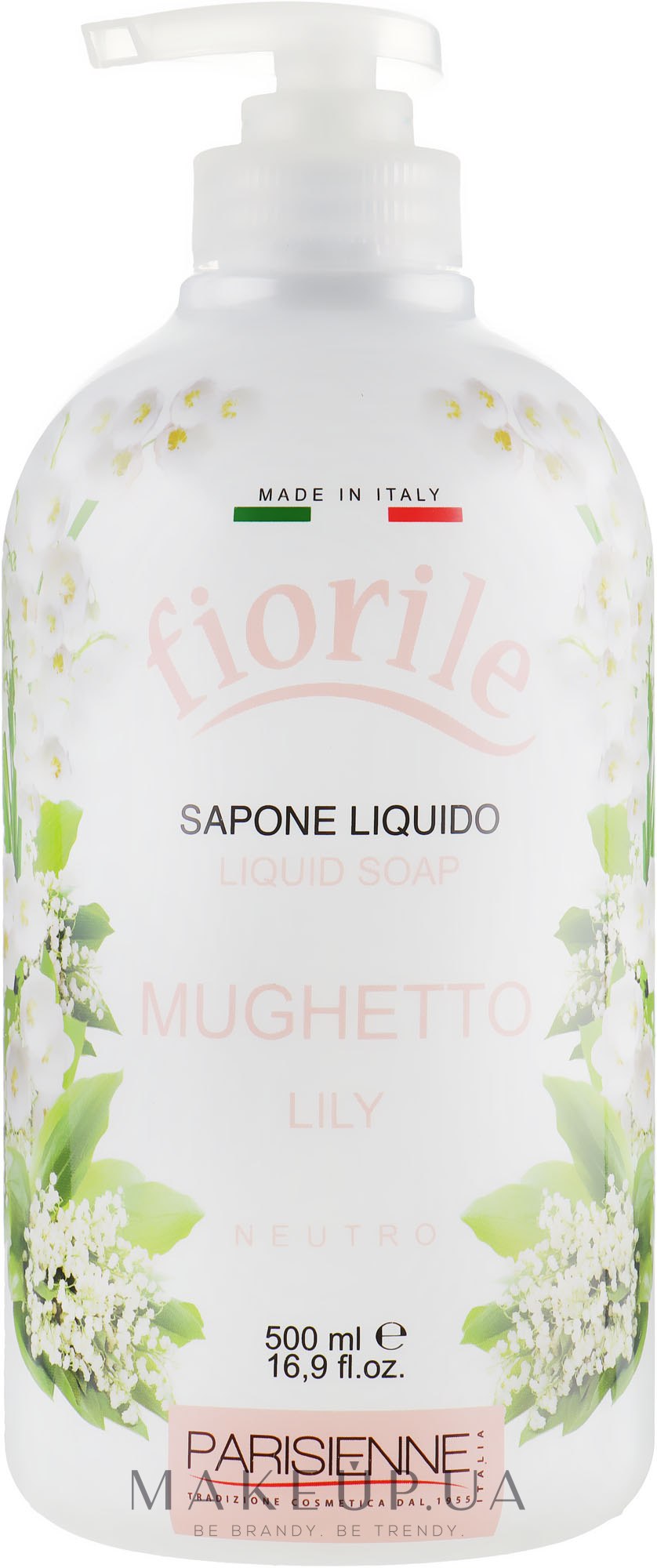 Рідке мило "Лілія" - Parisienne Italia Fiorile Lily Liquid Soap — фото 500ml