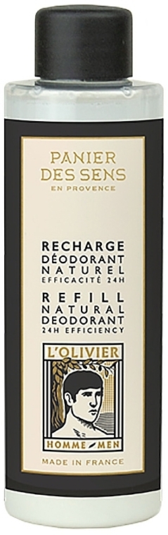 УЦЕНКА Натуральный дезодорант для мужчин - Panier des Sens L'Olivier Natural Deodorant Refill (сменный блок) * — фото N1