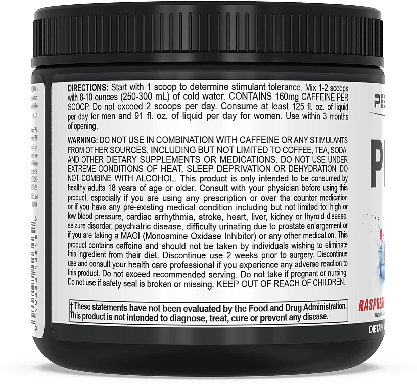 Харчова добавка "Малиновий лимонад" - PEScience Prolific Raspberry Lemonade Supplement — фото N2