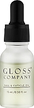 Духи, Парфюмерия, косметика Масло для ногтей и кутикулы - Gloss Company Floral Green Apple Nail & Cuticle Oil