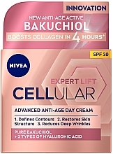 Духи, Парфюмерия, косметика УЦЕНКА Дневной крем для лица - NIVEA Cellular Expert Lift Advanced Anti-Age Day Cream SPF 30 *