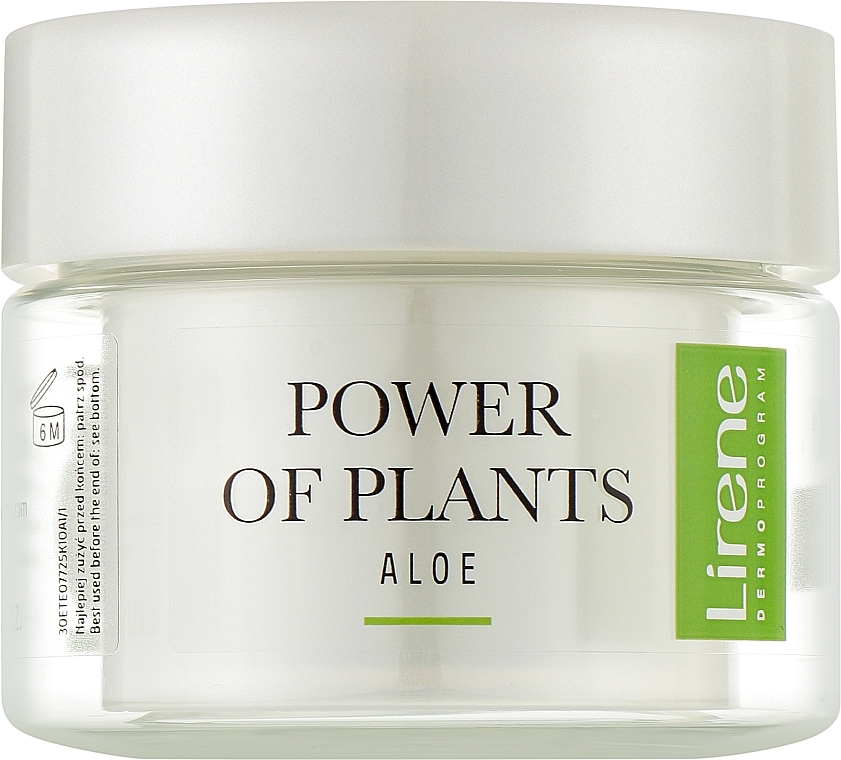 Крем для лица с алоэ - Lirene Power Of Plants Aloes Cream