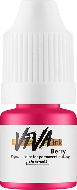 Viva ink Lips Berry - Пігмент для перманентного макіяжу губ — фото N1