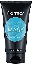 Черная маска-пленка - Flormar Black Mask Purifying Peel-Off Mask — фото N1