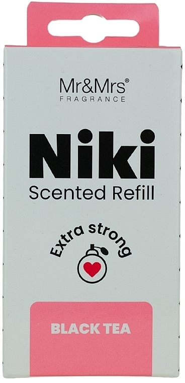 Сменный блок для ароматизатора - Mr&Mrs Niki Black Tea Refill — фото N2