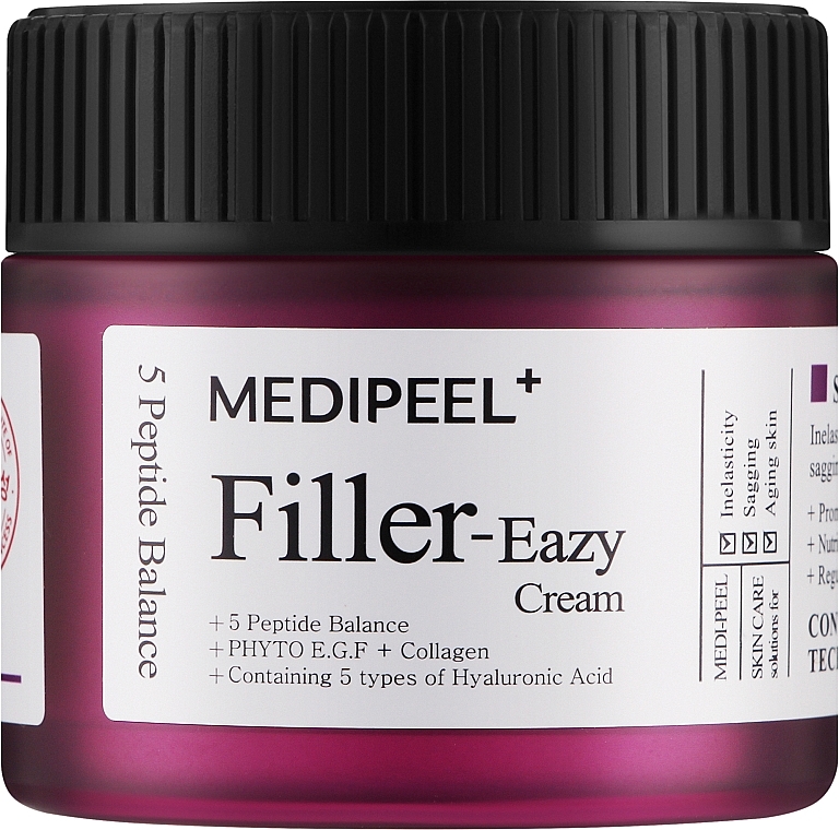 Живильний крем-філер із пептидами та EGF від зморщок - Medi-Peel Eazy Filler Cream — фото N1