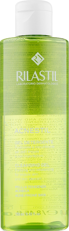 Деликатный очищающий гель для кожи склонной к акне - Rilastil Acnestil Gel — фото N3