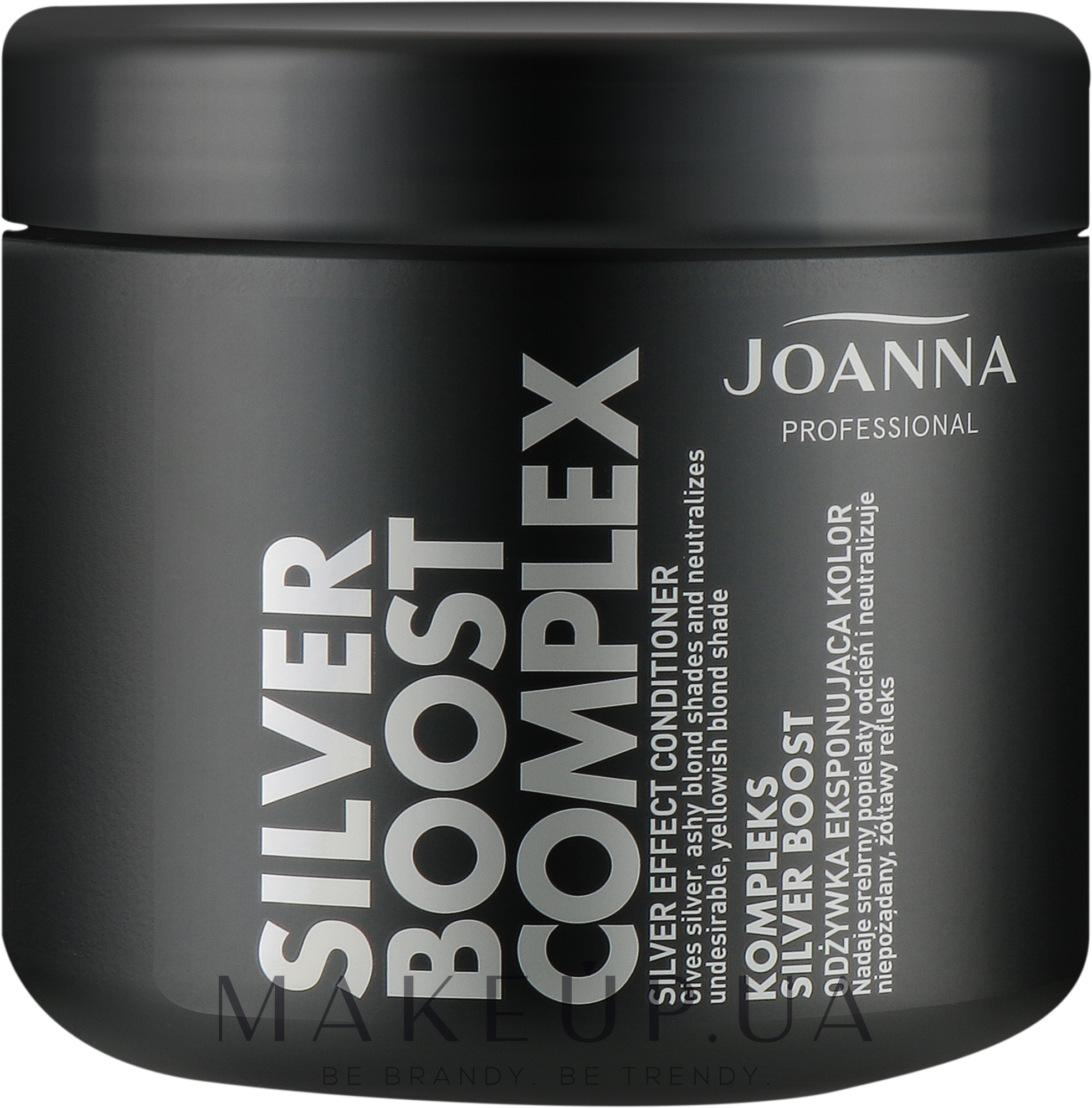 Кондиціонер для світлого волосся - Joanna Professional Silver Boost Complex Hair Conditioner — фото 500g