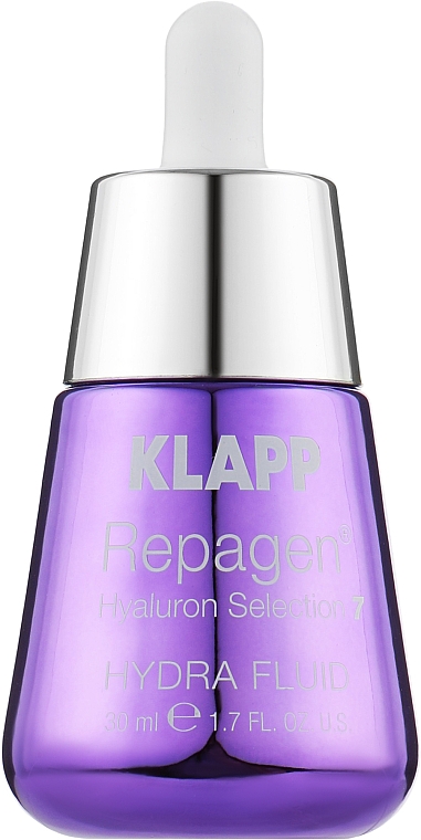 Зволожувальний флюїд для обличчя - Klapp Cosmetics Repagen Hyaluron Selection 7 Hydra Fluid — фото N1