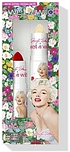 Набор - Wet N Wild x Marilyn Monroe Icon Lipstick and Balm Set (lipstick/4,2g + lip/balm/4,2g) — фото N1
