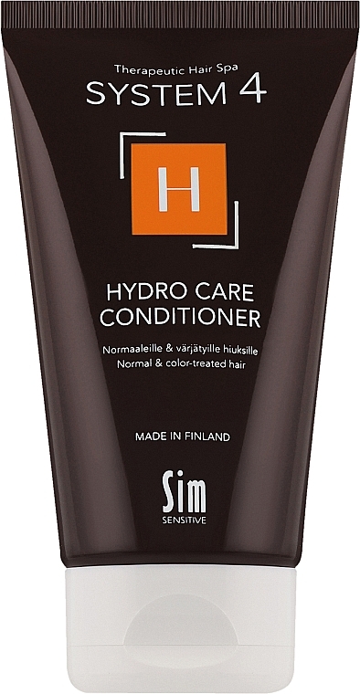 Терапевтичний бальзам "H" для сухого i пошкодженого волосся - Sim Sensitive System 4 Hydro Care Conditioner — фото N1